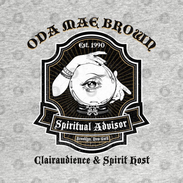 Oda Mae Brown Ghost by Alema Art